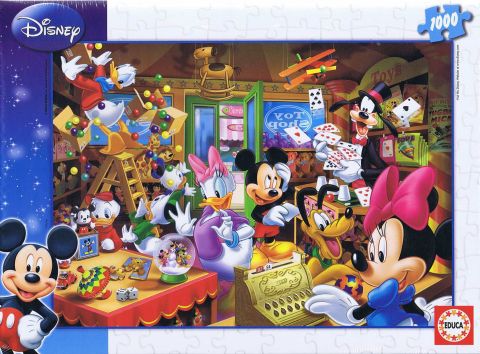 Disney, Mickey's Toy Shop - 1000 brikker (1)